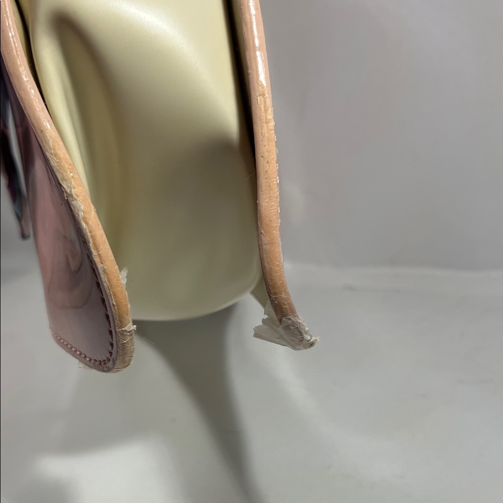 Beijo Light Pink Tote with Patterned Scarf - Picture 6 of 7